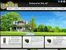 Tablet Screenshot of izozek.com